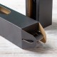 Box for one wine bottle 92*92*337mm, black