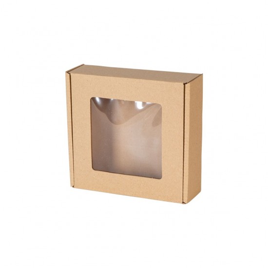 Kaste ar lodziņu 130*130*40mm FEFCO 0427
