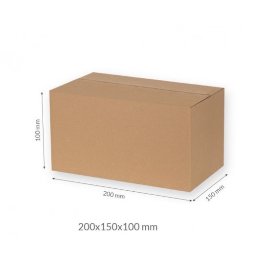Kartona kaste 200*150*100mm FEFCO 0201