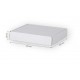 Cardboard box 250x200x50mm, FEFCO 0427, White color, 3-layer, parcel locker - size S, + 10pcs