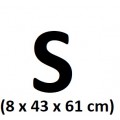 S izmērs (8 x 43 x 61 cm)