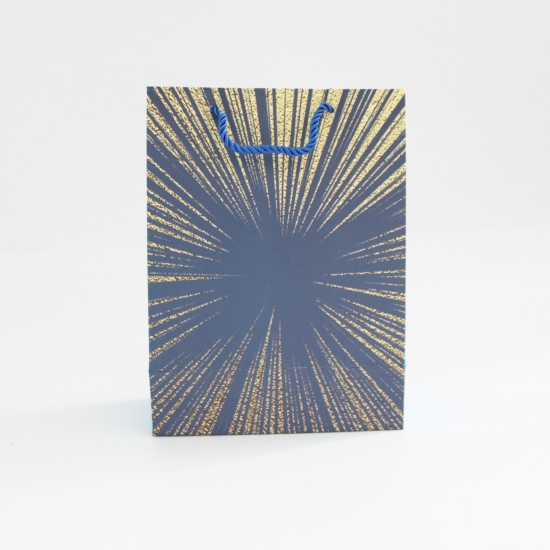 Papīra dāvanu maiss ar virves rokturiem 8,5*17,5*24cm, 1 gab