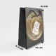 Papīra dāvanu maiss ar virves rokturiem 8,5*17,5*24cm, 1 gab