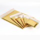 Extra strong shipping mailer bubble envelope waterproof 13*13+4cm, Metallic, Gold