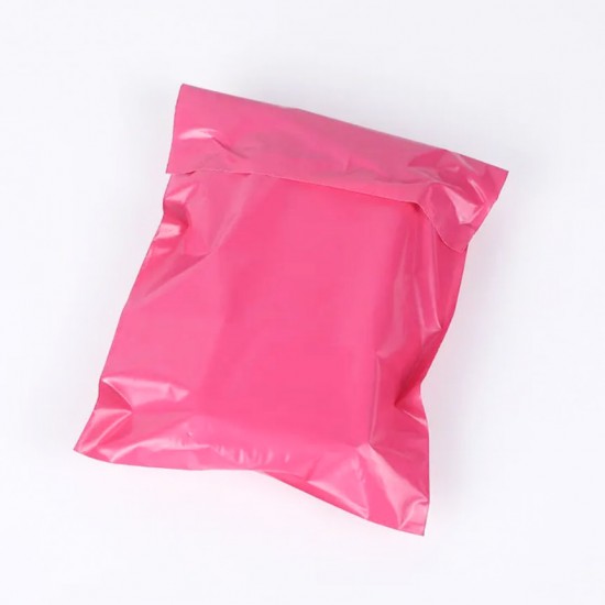 Ūdensiztūrīgie kurjeru maisi paku sūtījumiem 38*48+4cm, kr. Hot Pink, 100gab.