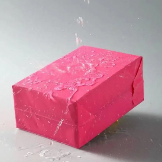 Ūdensiztūrīgie kurjeru maisi paku sūtījumiem 38*48+4cm, kr. Hot Pink, 100gab.