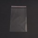 Пакет прозрачный для упаковки с липкой лентой, 25 micro, 8*15+3см, 200шт.