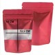 DOYPACK bag with zip-lock 13,5*19+4cm, red, 10pcs