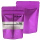 DOYPACK bag with zip-lock 16*22,5+4cm, Purple, 10pcs