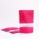 DOYPACK bag with zip-lock 8*10+3cm, fuchsia, 10pcs