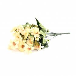 Artificial flowers bouquet 28 cm
