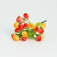 Artificial flowers bouqet 20cm