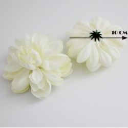 Artificial flower heads d-10cm  2pcs