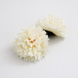 Artificial flower heads d-6cm 2pcs