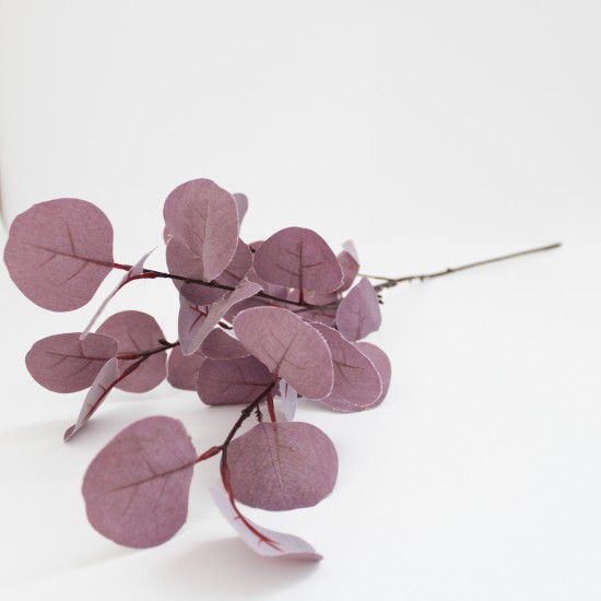 Artificial Eucalyptus Branch, 95cm, 1pcs., violet