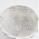 Basket with Handle, White, 20×18×H11/28 cm., 1pcs.