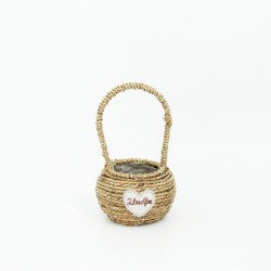 Basket I LOVE YOU d-10cm 1pcs
