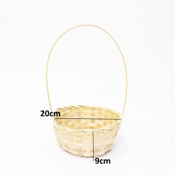 Basket d-20cm;h-9cm 1pcs