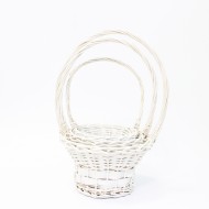 Basket set 3pcs, white