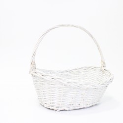 Basket L size, white 1pcs