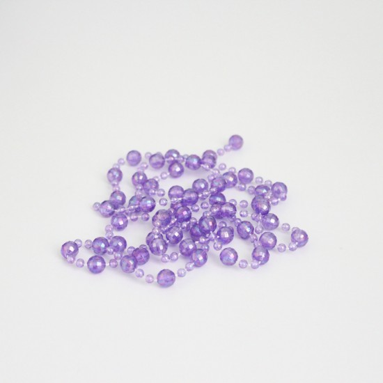 Plastic beads 5mm/1m