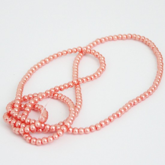 Plastic beads 4mm