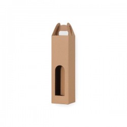 Box for one wine bottle 92*92*337mm