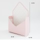 Flower box envelope  M size, 1pcs, pink