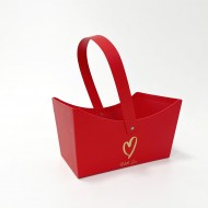 Flower box WITH LOVE 12*12*19cm