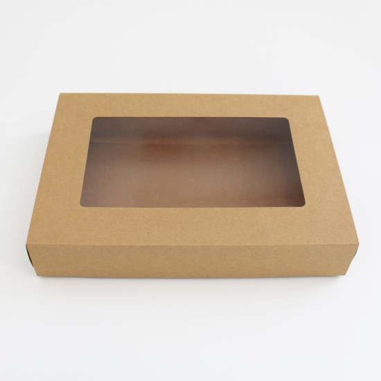 Gift boxes 28*19.5*5cm, brown 12pcs