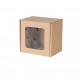 Boxes with window 130*130*100mm FEFCO 0427