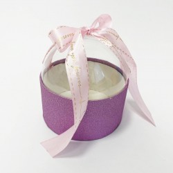 Gift box SHINE 13*13cm, violet
