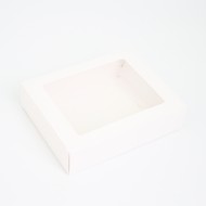 Gift boxes 19*15*4,7cm white 12pcs