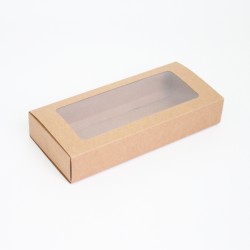 Gift box 27*12*4,7cm, brown 1pcs
