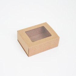 Gift box 14*10*5,2cm, brown, 1pcs