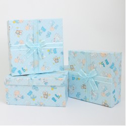 Gift boxes set BABY BOY 3pcs
