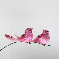 Artificial Bird 2 pink