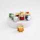 Christmas decor Drum,d-2,5cm, 12pcs