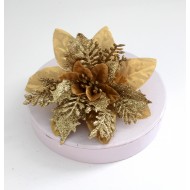 Decors Christmas Flower 1pcs, 14cm.