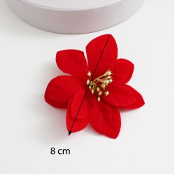 Artificial flower head, 3pcs