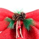 Christmas Tree Ribbon Bow 1 pcs, red