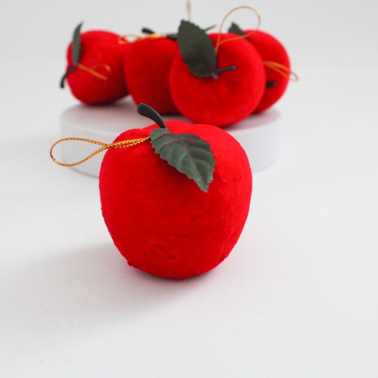 Decorative apple,h-5cm, 6pcs