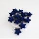 Decorative Christmas Star, 12 pcs, blue