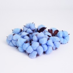 Cotton blue15pcs