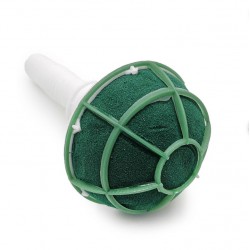 Floral foam microphone OPEN bouquet holder VICTORIA d7.5cm