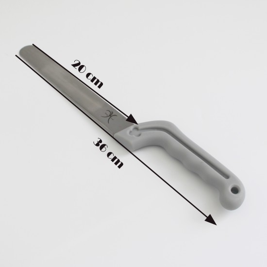 Floral knife for floral foam,  XL size, grey