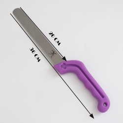 Floral knife for floral foam,  XL size, violet