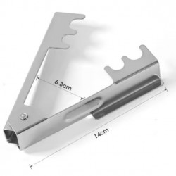 Instruments rožu ērkšķu un lapu  noņēmējs 1 pcs., "steel''