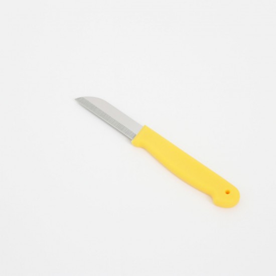 Floral knife , yellow