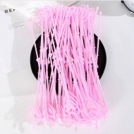 Topper for gift card 34cm, pink, 20pcs